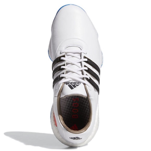 Adidas Tour 360 22 White-Blue Golf Shoes Sneakers - GV7244 - Size 14 - NIB main image 4